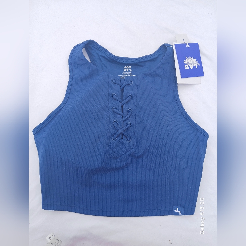 Lab Job. Women's Blue Swim Top Size XS